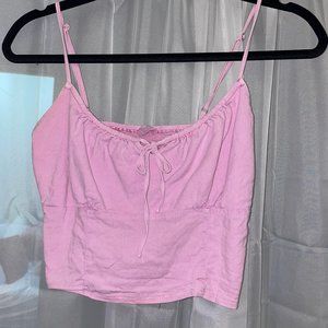 Brandy Melville | John Galt Pink Tank Top, Size S